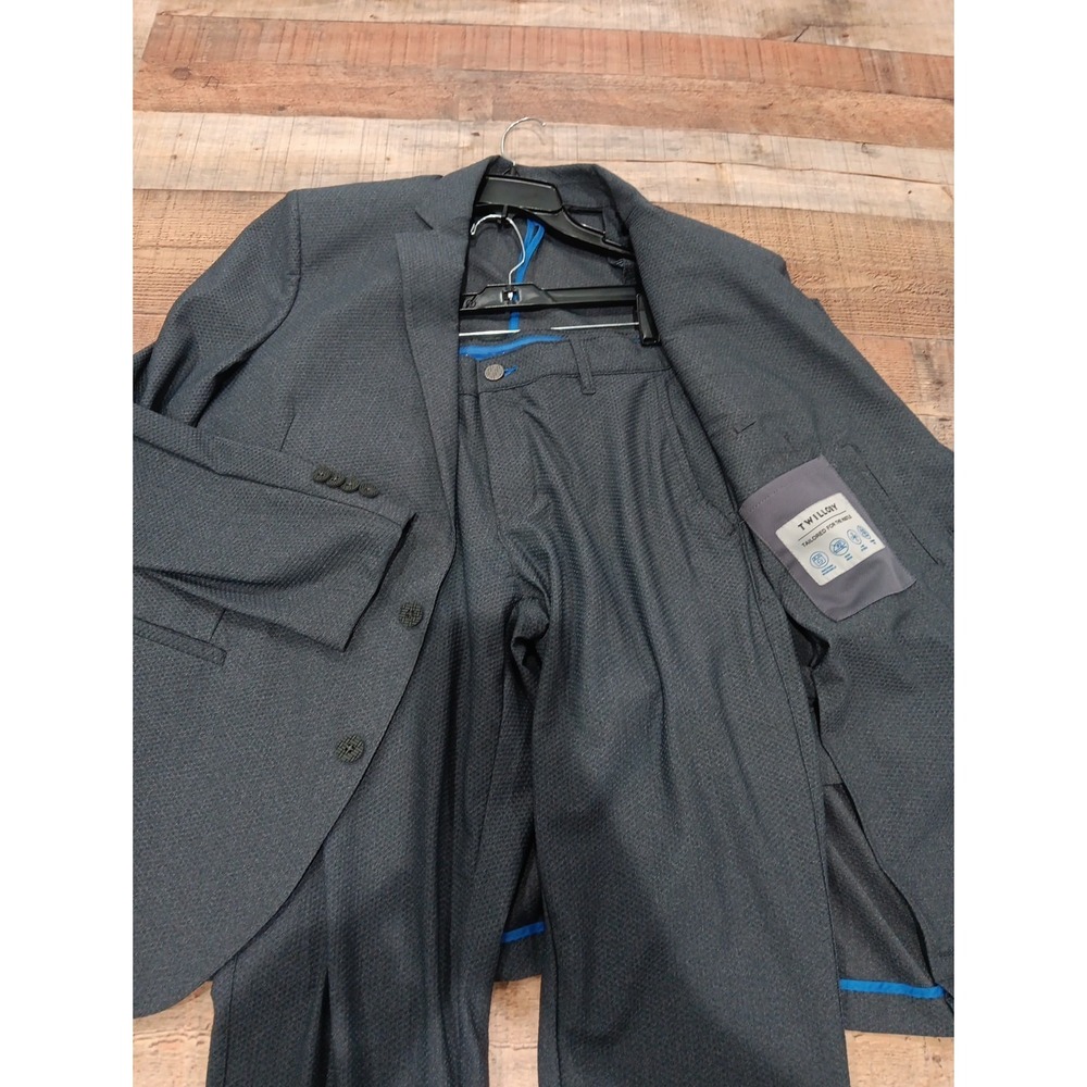 Men's Twillory Tailored For The Hustle Suit Set Gray 2622